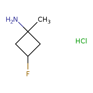 3-Fluoro-1-methylcyclobutan-1-amine hydrochloride