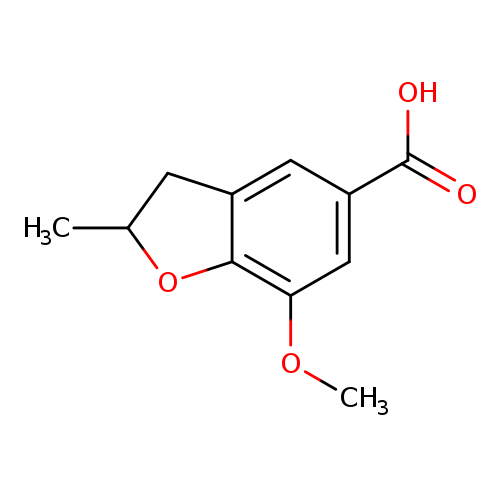 7-methoxy-2-methyl-2,3-dihydro-1-benzofuran-5-carboxylic acid