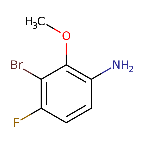 3-Bromo-4-fluoro-2-methoxyaniline