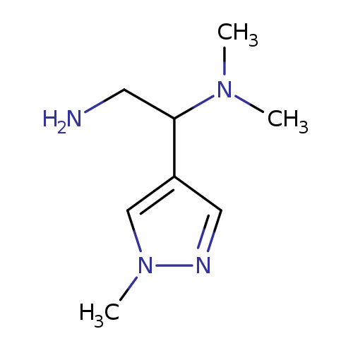 [2-Amino-1-(1-methyl-1h-pyrazol-4-yl)ethyl]dimethylamine