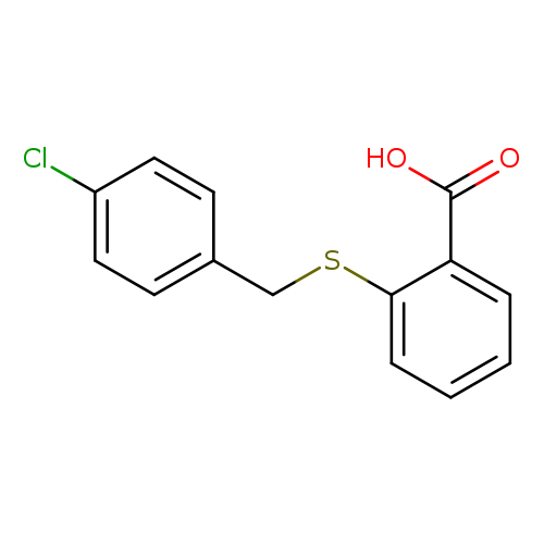 2-[(4-Chlorobenzyl)sulfanyl]benzenecarboxylic acid