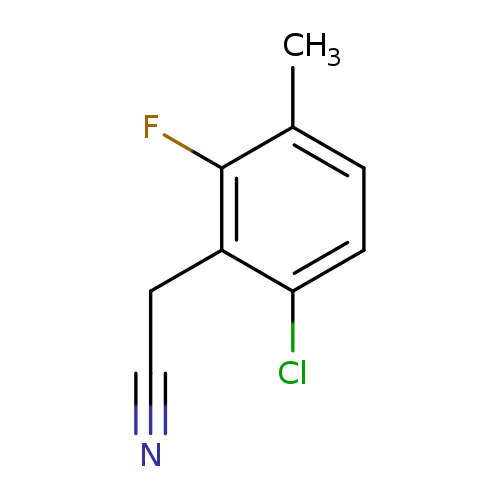 2-(6-Chloro-2-fluoro-3-methylphenyl)acetonitrile