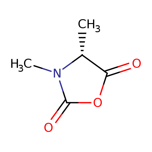 2,5-Oxazolidinedione, 3,4-dimethyl-, (R)-