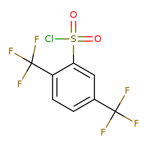 2,5-Bis(trifluoromethyl)benzene-1-sulfonyl chloride