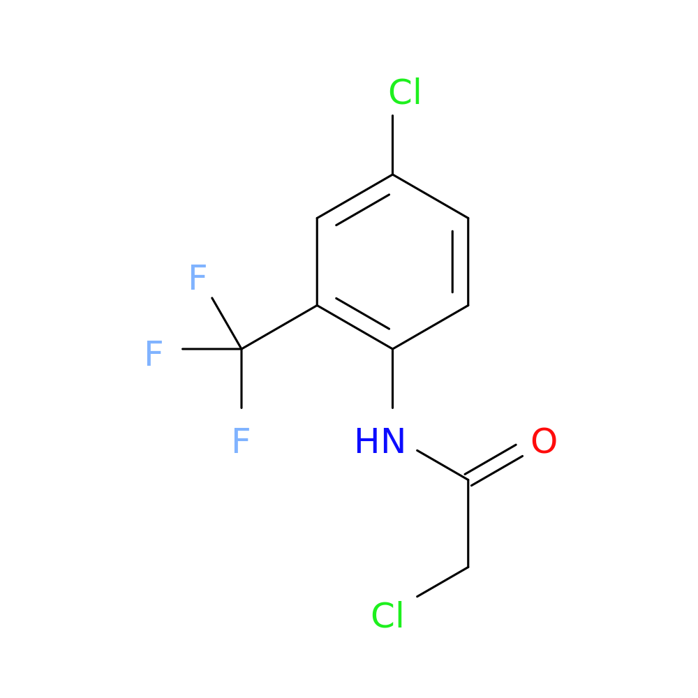 2-chloro-N-[4-chloro-2-(trifluoromethyl)phenyl]acetamide