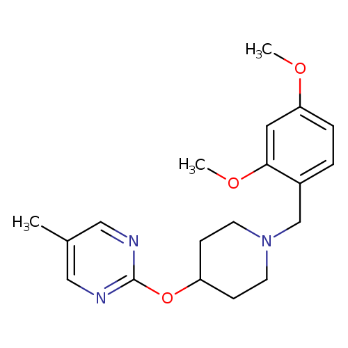 2-({1-[(2,4-dimethoxyphenyl)methyl]piperidin-4-yl}oxy)-5-methylpyrimidine