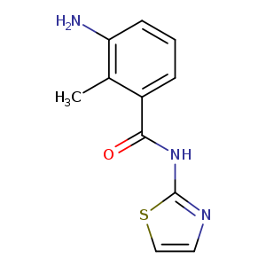 3-Amino-2-methyl-N-(thiazol-2-yl)benzamide