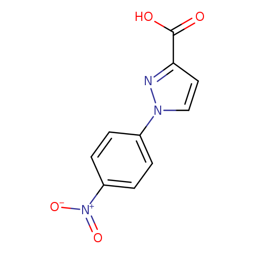 1-(4-nitrophenyl)-1H-pyrazole-3-carboxylic acid