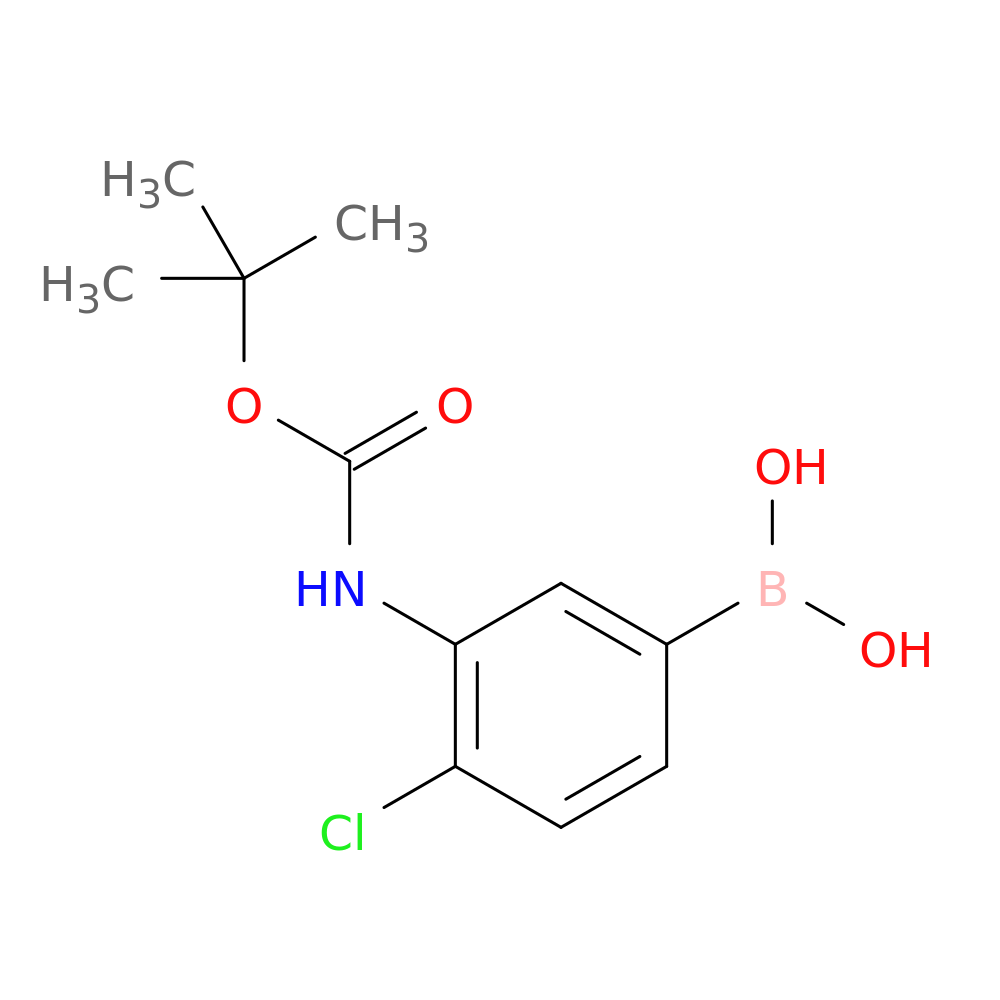 3-(t-Butoxycarbonylamino)-4-chlorophenylboronic acid