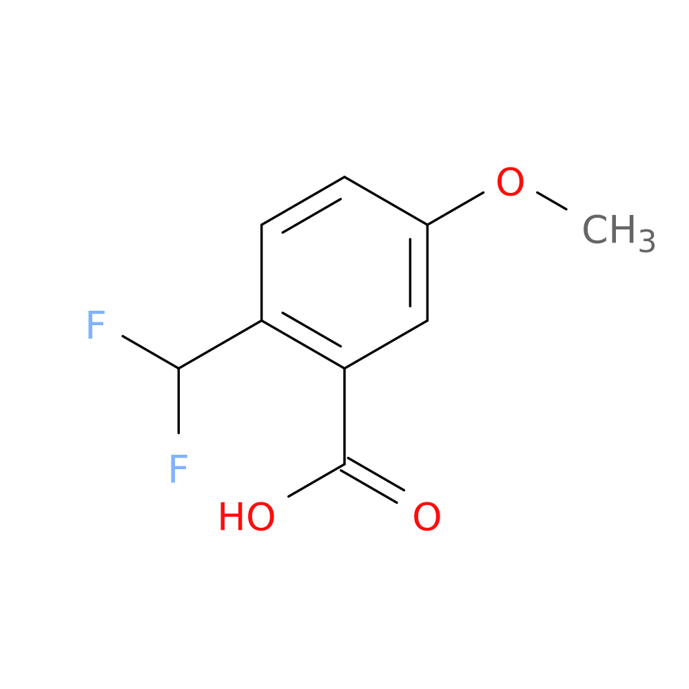 2-(difluoromethyl)-5-methoxybenzoic acid