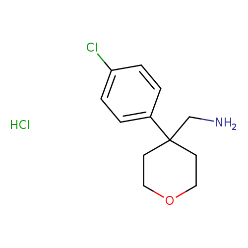 [4-(4-CHLOROPHENYL)OXAN-4-YL]METHANAMINE HYDROCHLORIDE
