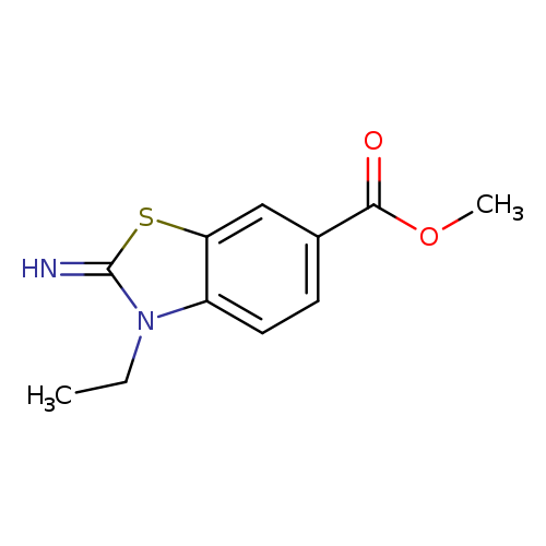 methyl 3-ethyl-2-imino-2,3-dihydrobenzo[d]thiazole-6-carboxylate 4-methylbenzenesulfonate