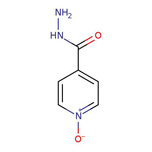 4-(hydrazinecarbonyl)pyridin-1-ium-1-olate