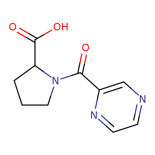 1-(pyrazine-2-carbonyl)pyrrolidine-2-carboxylic acid