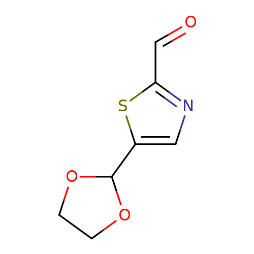 5-(1,3-Dioxolan-2-yl)-1,3-thiazole-2-carbaldehyde