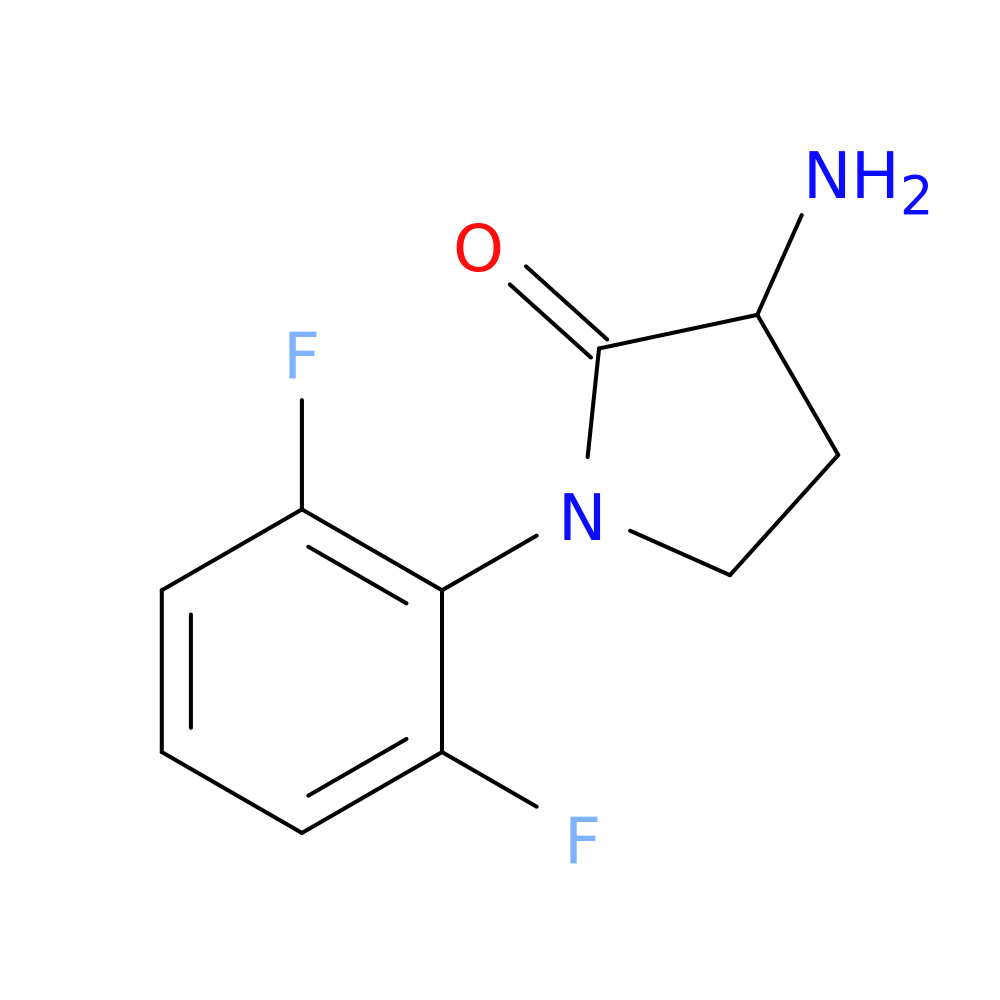 3-amino-1-(2,6-difluorophenyl)pyrrolidin-2-one