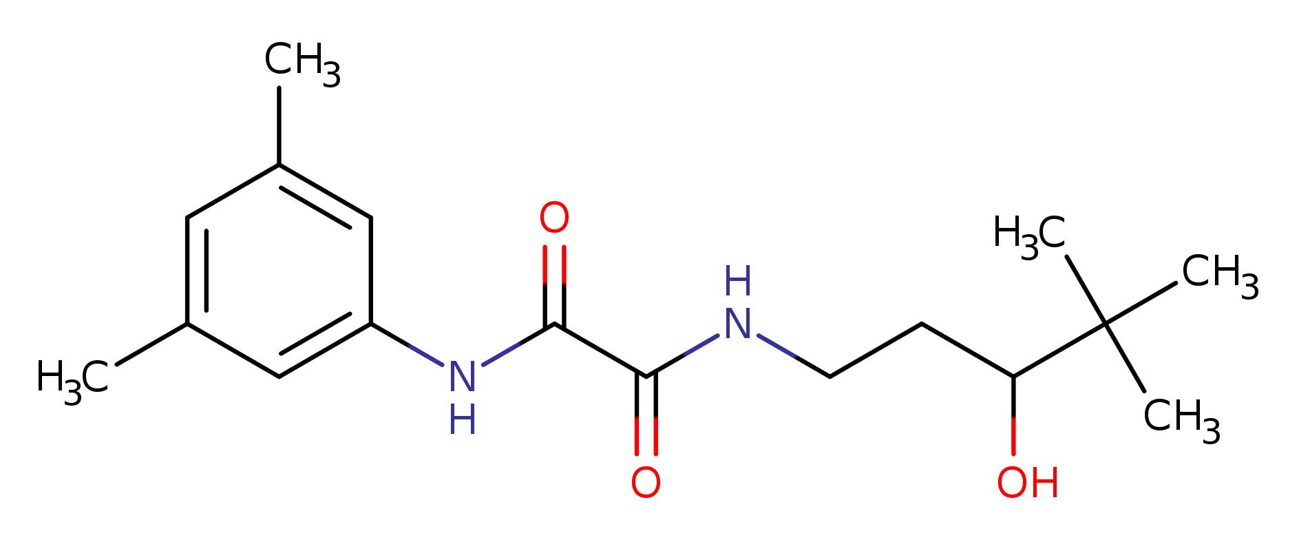 N'-(3,5-dimethylphenyl)-N-(3-hydroxy-4,4-dimethylpentyl)ethanediamide