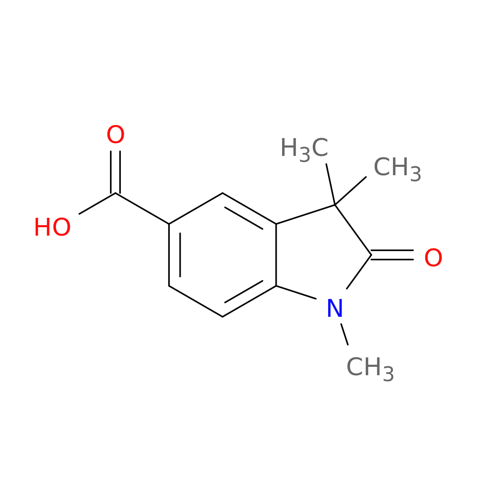 2,3-Dihydro-1,3,3-trimethyl-2-oxo-1H-indole-5-carboxylic acid