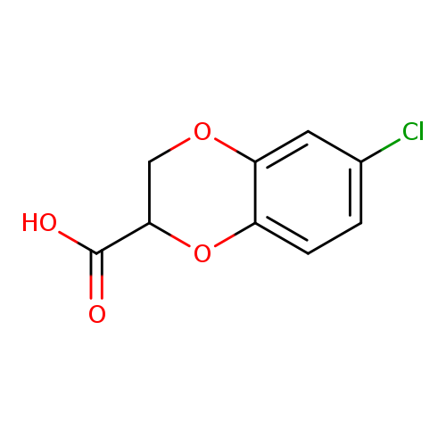 6-chloro-2,3-dihydro-1,4-benzodioxine-2-carboxylicacid