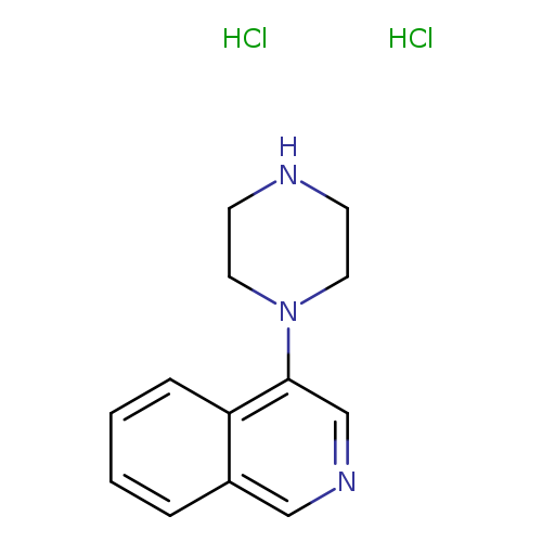 4-(piperazin-1-yl)isoquinoline dihydrochloride
