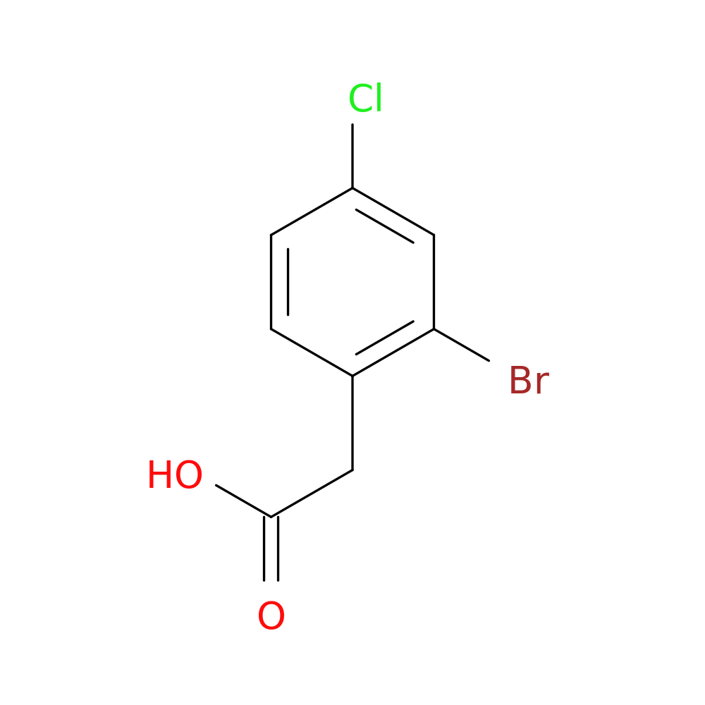 2-Bromo-4-chlorophenylacetic acid