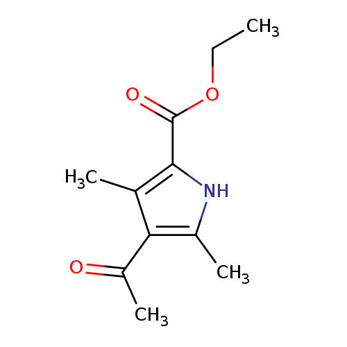 Ethyl 4-acetyl-3,5-dimethyl-1H-pyrrole-2-carboxylate