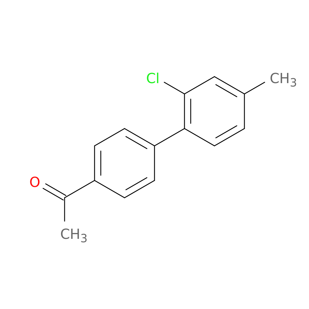 4-Acetyl-2'-chloro-4'-methylbiphenyl