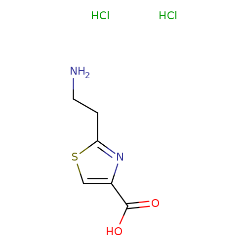 2-(2-aminoethyl)-1,3-thiazole-4-carboxylic acid dihydrochloride
