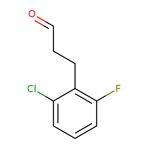 3-(2-Chloro-6-fluorophenyl)propanal