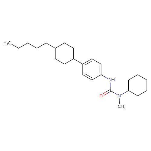 1-cyclohexyl-1-methyl-3-[4-(4-pentylcyclohexyl)phenyl]urea