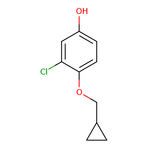 3-Chloro-4-(cyclopropylmethoxy)phenol