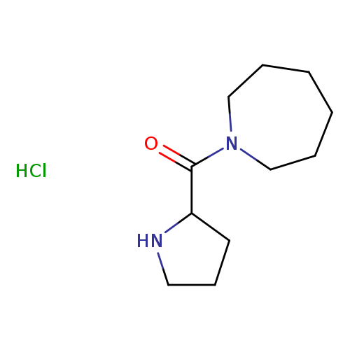 Azepan-1-yl(pyrrolidin-2-yl)methanone hydrochloride