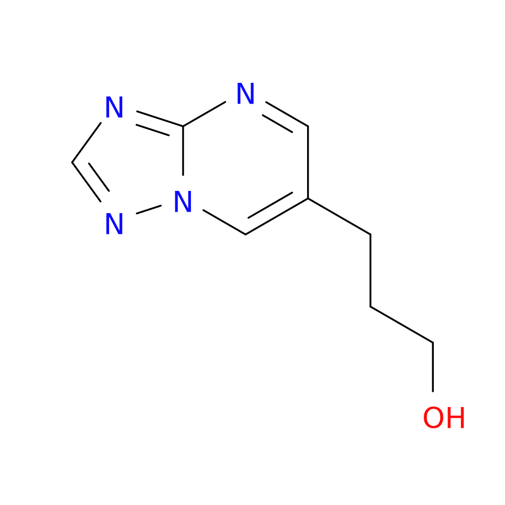 3-([1,2,4]Triazolo[1,5-a]pyrimidin-6-yl)propan-1-ol
