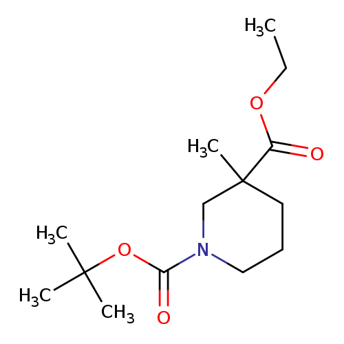 1-tert-Butyl 3-ethyl 3-methylpiperidine-1,3-dicarboxylate