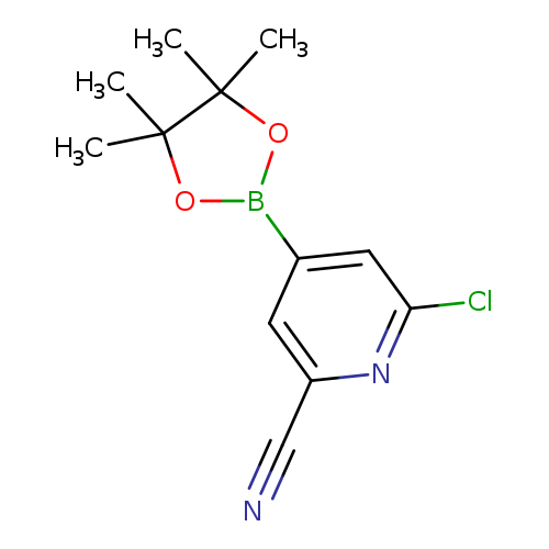 6-Chloro-4-(4,4,5,5-tetramethyl-1,3,2-dioxaborolan-2-yl)picolinonitrile