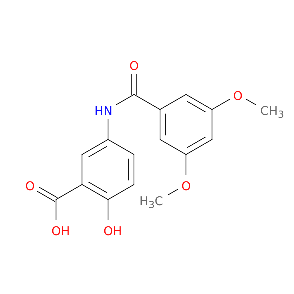 5-(3,5-Dimethoxybenzamido)-2-hydroxybenzoic acid