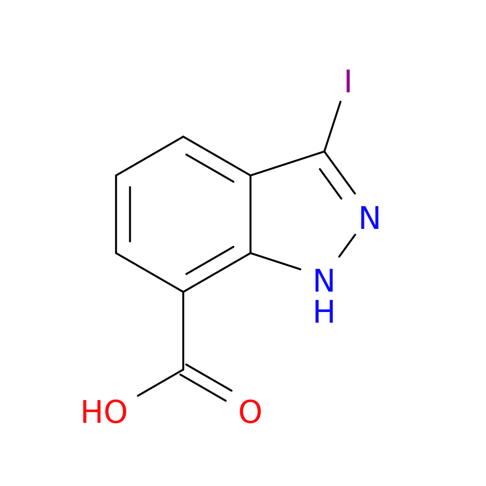 3-iodo-1H-indazole-7-carboxylic acid