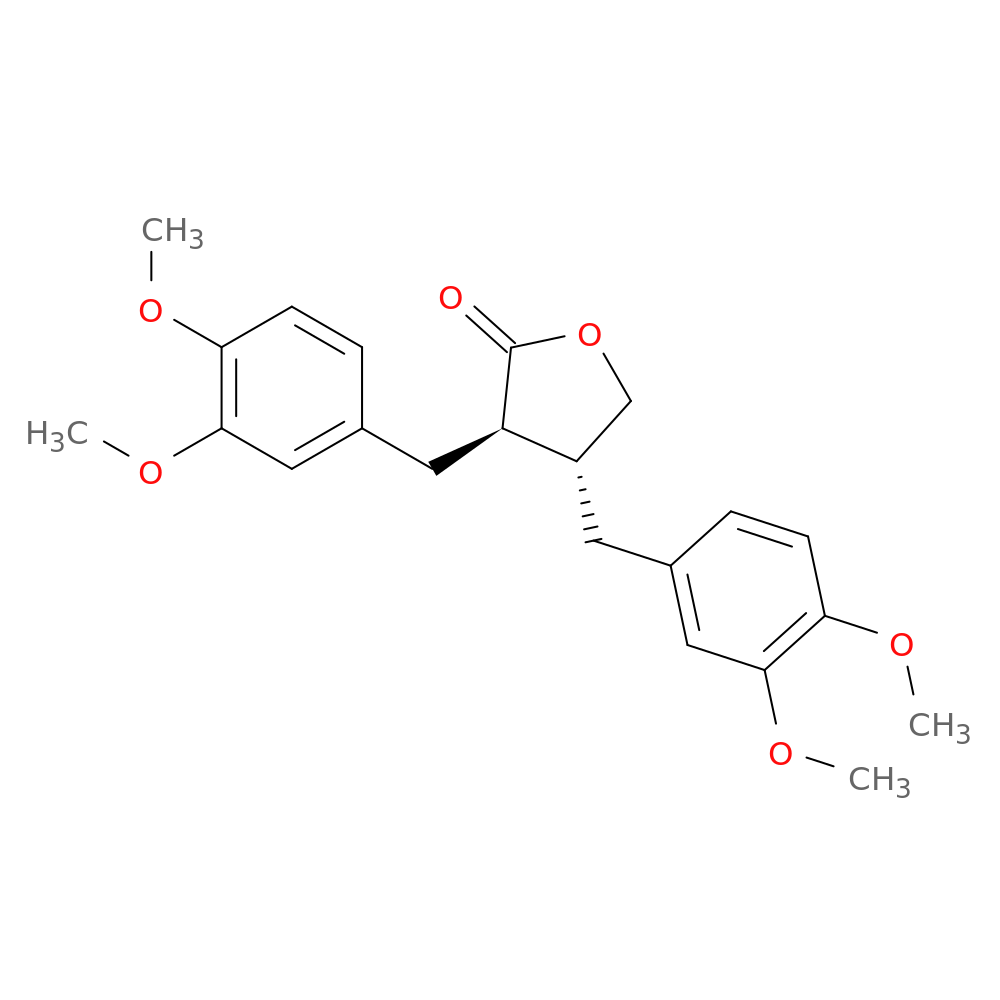 (3R,4R)-3,4-Bis(3,4-dimethoxybenzyl)dihydrofuran-2(3H)-one