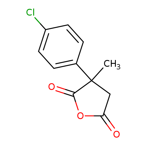 3-(4-chlorophenyl)-3-methyloxolane-2,5-dione