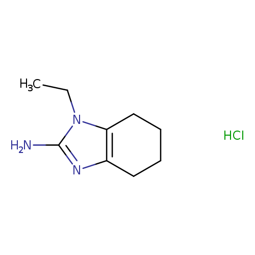 1-ethyl-4,5,6,7-tetrahydro-1H-1,3-benzodiazol-2-amine hydrochloride