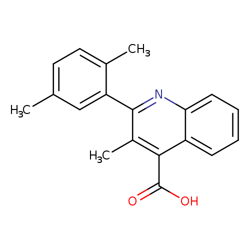2-(2,5-Dimethylphenyl)-3-methylquinoline-4-carboxylic acid