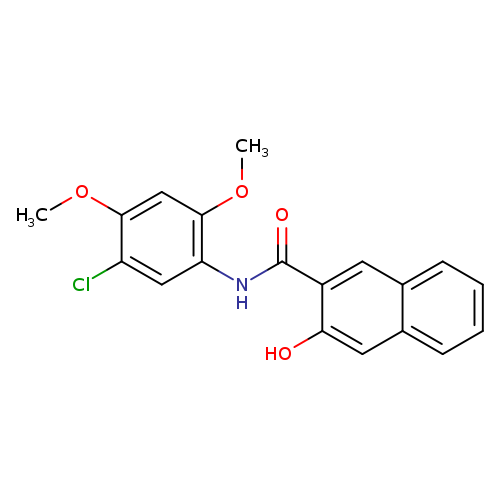2-Naphthalenecarboxamide,N-(5-chloro-2,4-dimethoxyphenyl)-3-hydroxy-