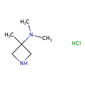 3-Azetidinamine, N,N,3-trimethyl-, hydrochloride (1:1)