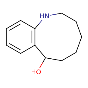 2,3,4,5,6,7-hexahydro-1H-1-benzazonin-7-ol