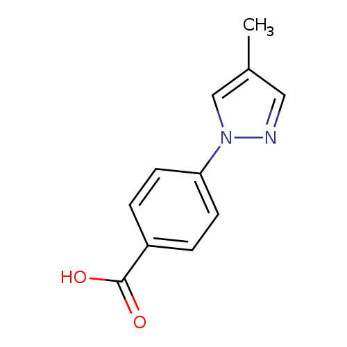 4-(4-Methyl-1H-pyrazol-1-yl)benzoic acid