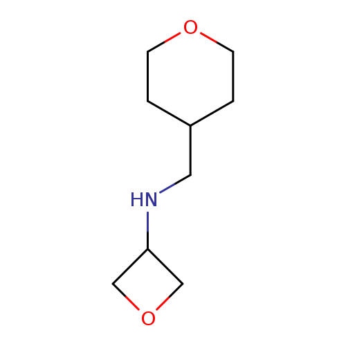 N-[(oxan-4-yl)methyl]oxetan-3-amine