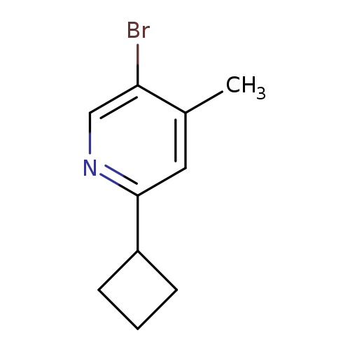 5-bromo-2-cyclobutyl-4-methylpyridine