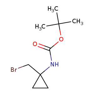 TERT-BUTYL 1-(BROMOMETHYL)CYCLOPROPYL CARBAMATE