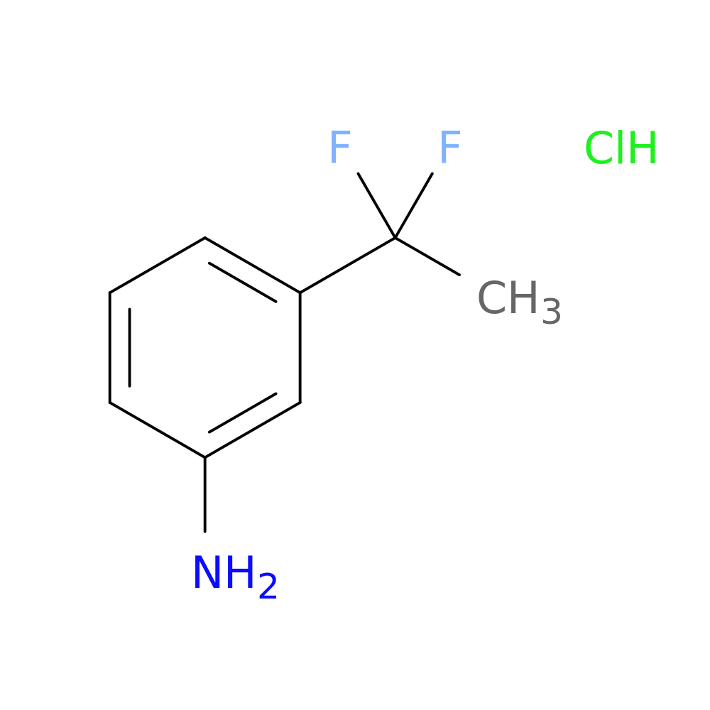 3-(1,1-Difluoroethyl)aniline hydrochloride