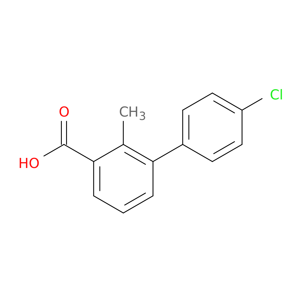 3-(4-Chlorophenyl)-2-methylbenzoic acid